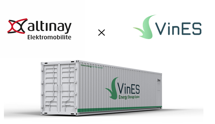 Vines Energy Solutions hợp tác với Altinay Elektromobilite