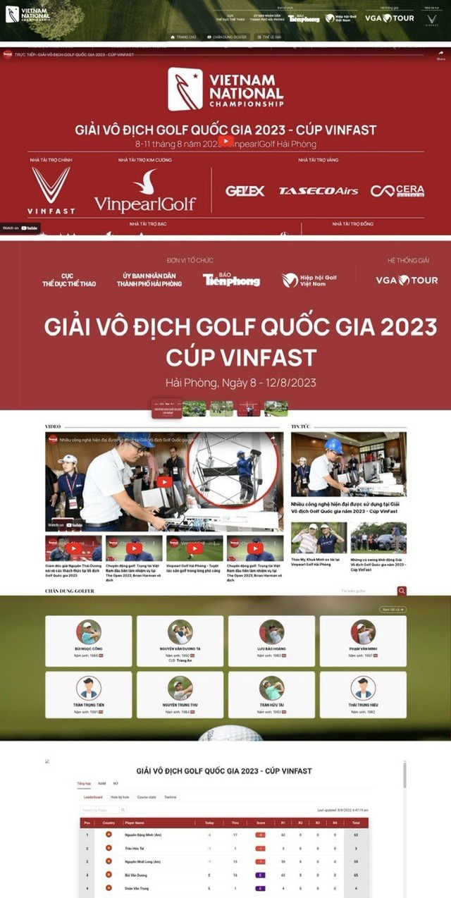 Giải vô địch golf 2024, Cúp VinFast khởi động hấp dẫn, nhiều nét mới thú vị- Ảnh 5.